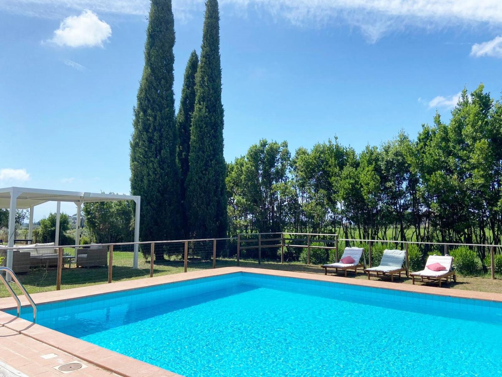 チェチナRelais Casale Il Poggetto - Olivo 1 By Zoom In Earthアパートメント エクステリア 写真